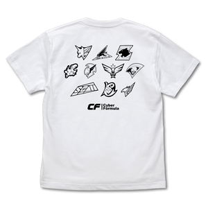 Future GPX Cyber ​​Formula - Fujioka Circuit T-shirt White (S Size)_