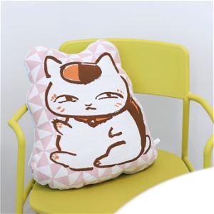 Natsume's Book of Friends Die-cut Gobelin Cushion A: Nyanko Sensei Smile