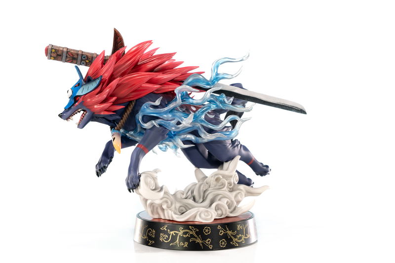 Okami PVC Painted Statue: Oki (Wolf Form) [Standard Edition] image 2