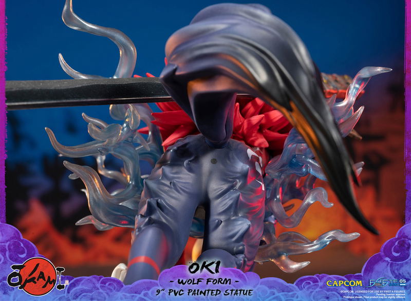 Okami PVC Painted Statue: Oki (Wolf Form) [Standard Edition] image 20