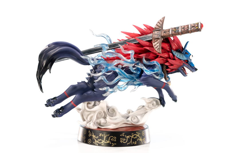 Okami PVC Painted Statue: Oki (Wolf Form) [Standard Edition] image 4