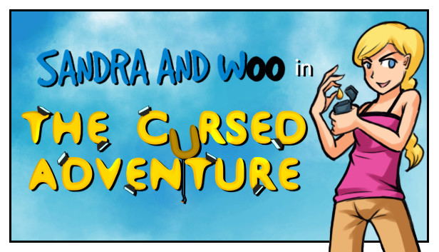 Sandra and Woo in the Cursed Adventure <span class="ext" style="background-color: #2a475e; color: #FFFFFF;">STEAM</span> <span class="ext ext_digital">digital</span> image 1