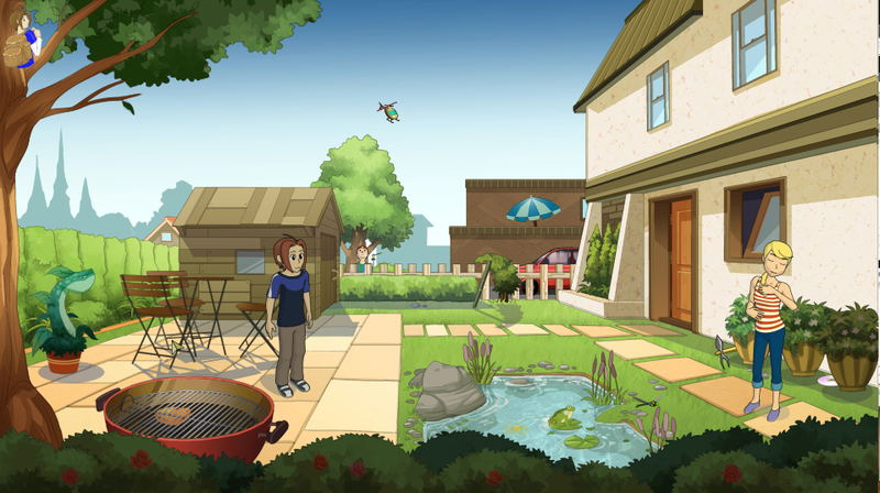 Sandra and Woo in the Cursed Adventure <span class="ext" style="background-color: #2a475e; color: #FFFFFF;">STEAM</span> <span class="ext ext_digital">digital</span> image 2