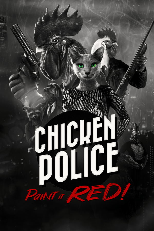 Chicken Police: Paint it RED! <span class="ext" style="background-color: #2a475e; color: #FFFFFF;">STEAM</span> <span class="ext ext_digital">digital</span> image 1