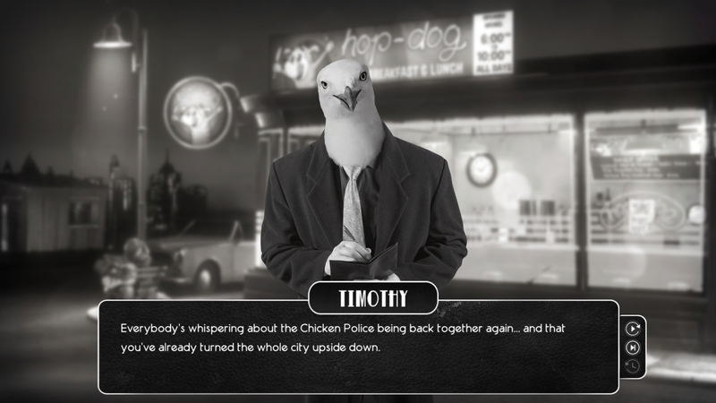 Chicken Police: Paint it RED! <span class="ext" style="background-color: #2a475e; color: #FFFFFF;">STEAM</span> <span class="ext ext_digital">digital</span> image 9