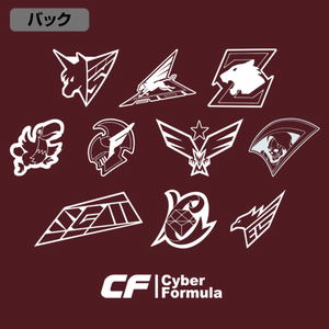 Future GPX Cyber ​​Formula - Fujioka Circuit T-shirt Burgundy (S Size)_