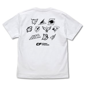 Future GPX Cyber ​​Formula - Fujioka Circuit T-shirt White (L Size)_