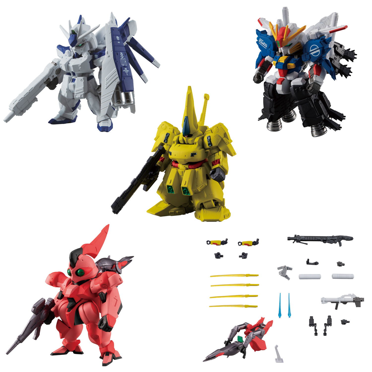 FW Gundam Converge #Plus02: Gundam (Set of 5)
