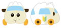Pui Pui Molcar Dakko Plush: Abby thumbnail 2