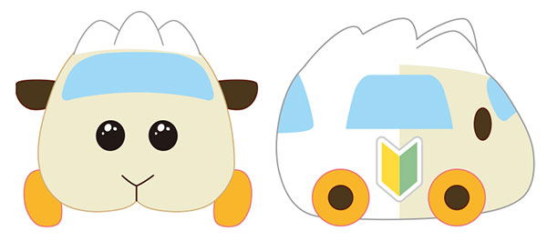 Pui Pui Molcar Dakko Plush: Abby image 2
