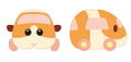 Pui Pui Molcar Dakko Plush: Potato thumbnail 2