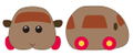 Pui Pui Molcar Dakko Plush: Teddy thumbnail 2
