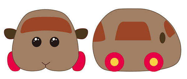 Pui Pui Molcar Dakko Plush: Teddy image 2