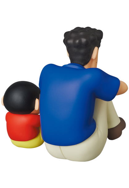 Ultra Detail Figure Crayon Shin-chan Series 3: Ketsudakearuki Hiroshi & Shinnosuke image 2