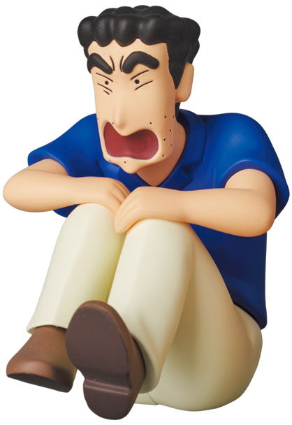 Ultra Detail Figure Crayon Shin-chan Series 3: Ketsudakearuki Hiroshi & Shinnosuke image 4