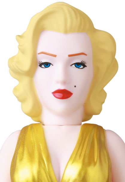 Vinyl Collectible Dolls Marilyn Monroe Gold Ver. image 3