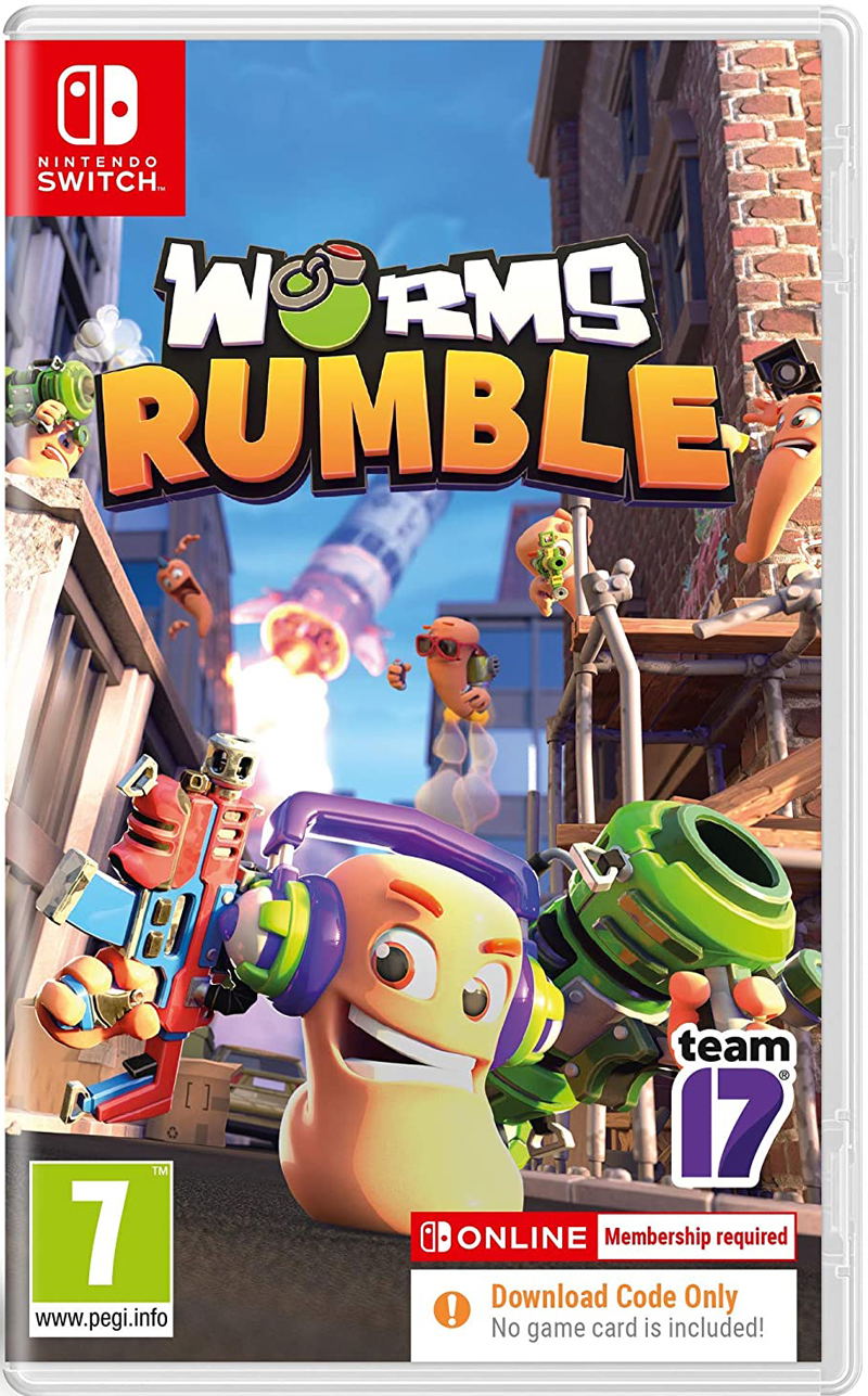 Worms Rumble (Code in a box) for Nintendo Switch - Bitcoin & Lightning  accepted