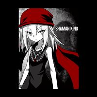 Shaman King - Anna Kyoyama T-shirt Black (M Size)