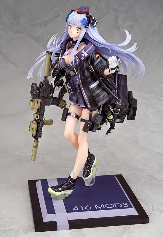 Girls' Frontline 1/7 Scale Pre-Painted Figure: 416 MOD3 Heavy Damage Ver. (Re-run) image 3