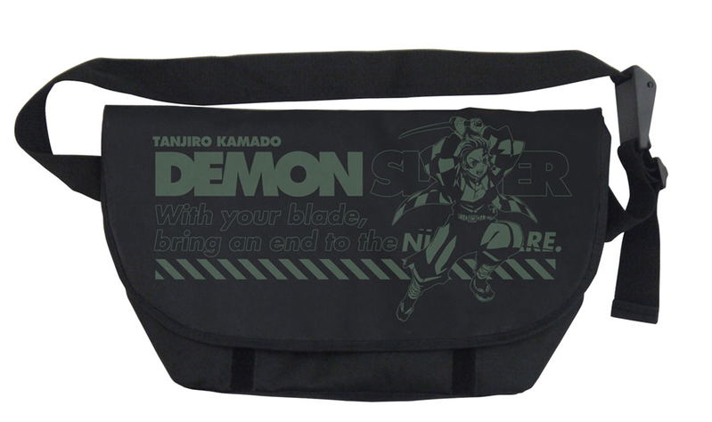 Kimetsu no Yaiba - Tanjiro Kamado Messenger Bag Black image 1