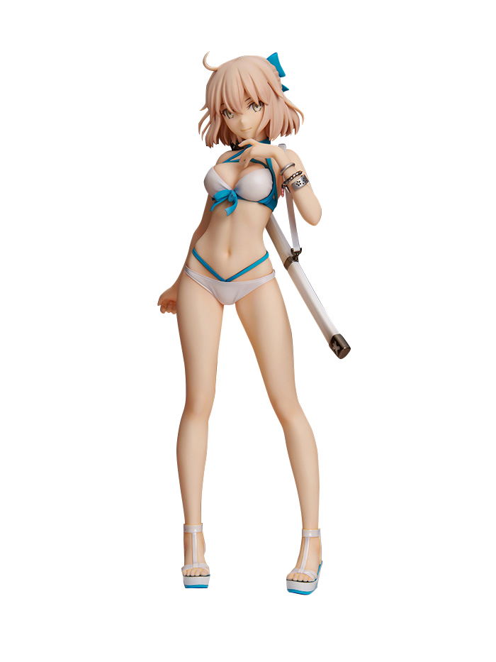 Assemble Heroines Fate/Grand Order 1/8 Scale Model Kit: Assassin/Souji Okita Summer Queens image 1