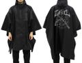 Date A Live IV - Kazuzo Tokizaki Momentary Emperor Zaphkiel Rain Poncho Black thumbnail 1
