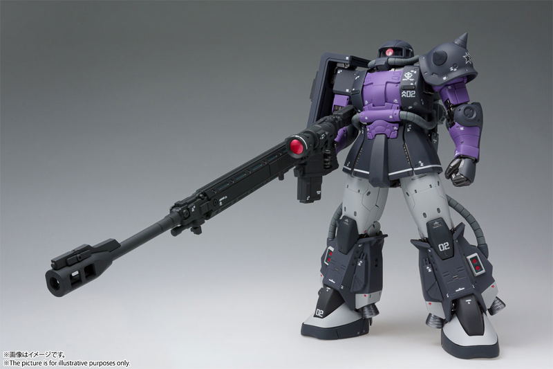 Mobile Suit Gundam The Origin Gundam Fix Figuration Metal Composite: MS-06R-1A Zaku II High Mobility Type image 2