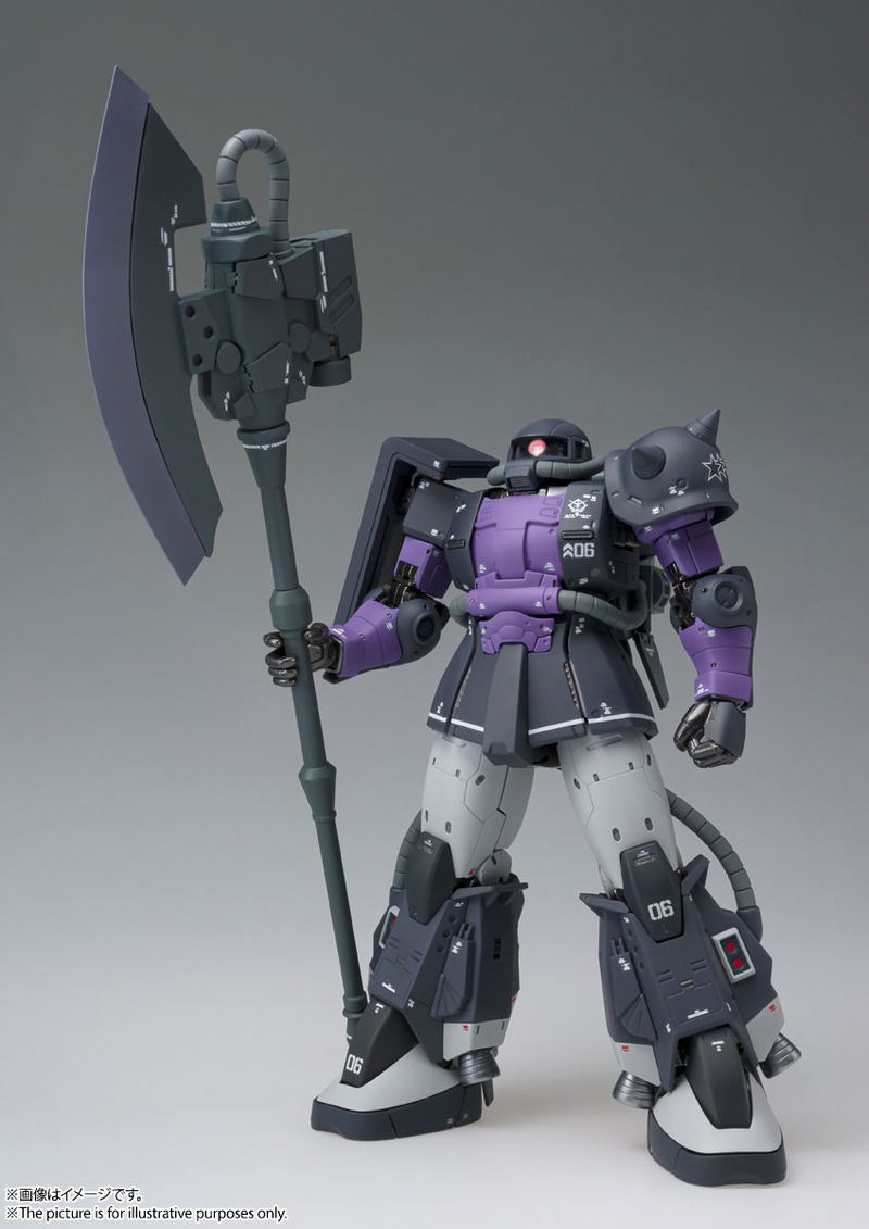 Mobile Suit Gundam The Origin Gundam Fix Figuration Metal Composite: MS-06R-1A Zaku II High Mobility Type image 4