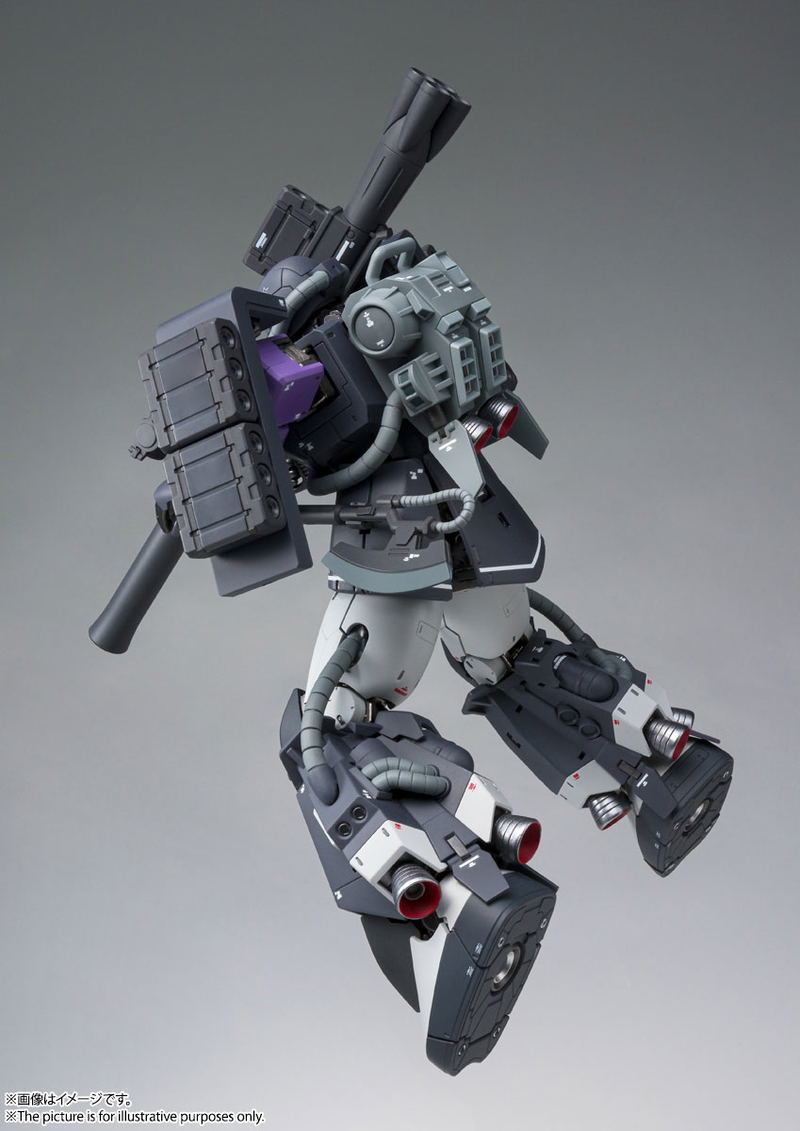 Mobile Suit Gundam The Origin Gundam Fix Figuration Metal Composite: MS-06R-1A Zaku II High Mobility Type image 8