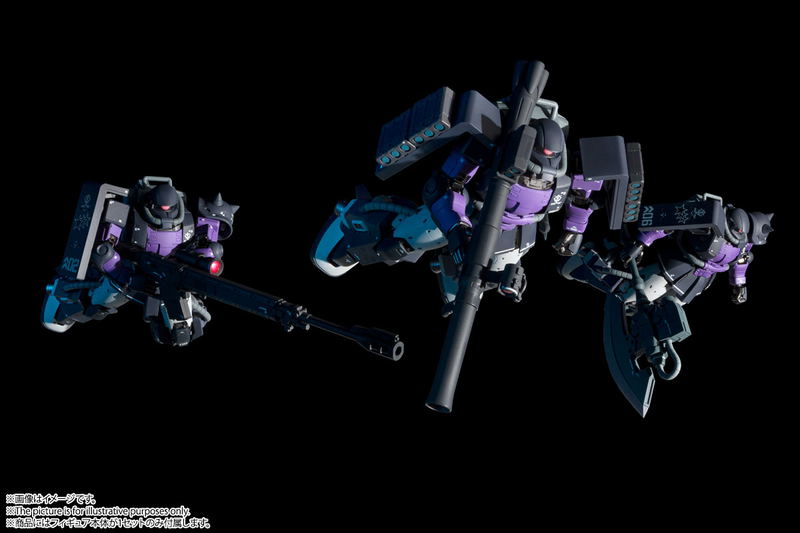 Mobile Suit Gundam The Origin Gundam Fix Figuration Metal Composite: MS-06R-1A Zaku II High Mobility Type image 9