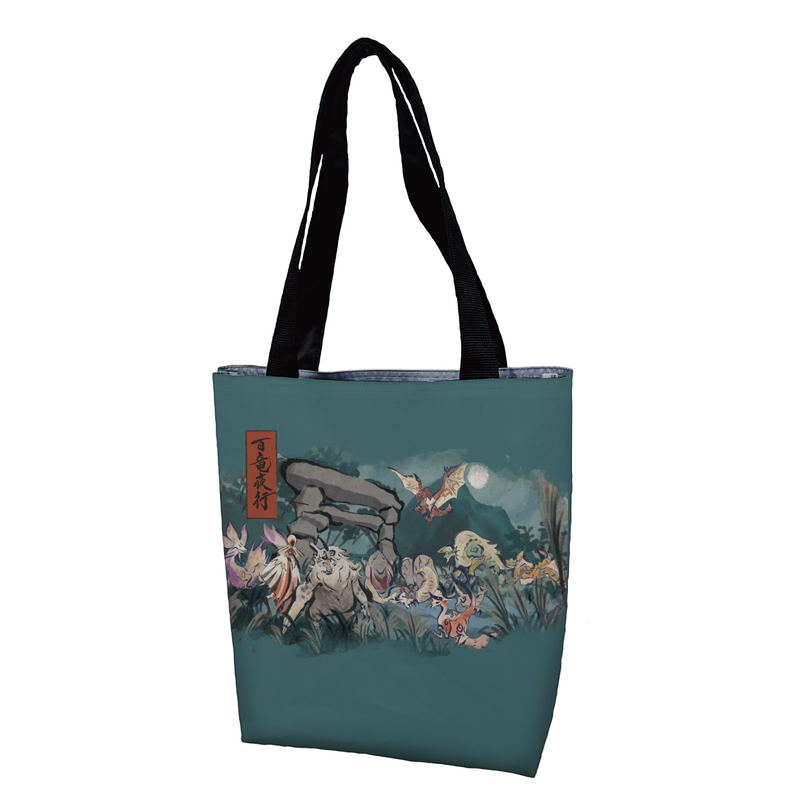 Monster Hunter Rise - Hyakuryu Yakou Tote Bag Shrine Ruins image 1