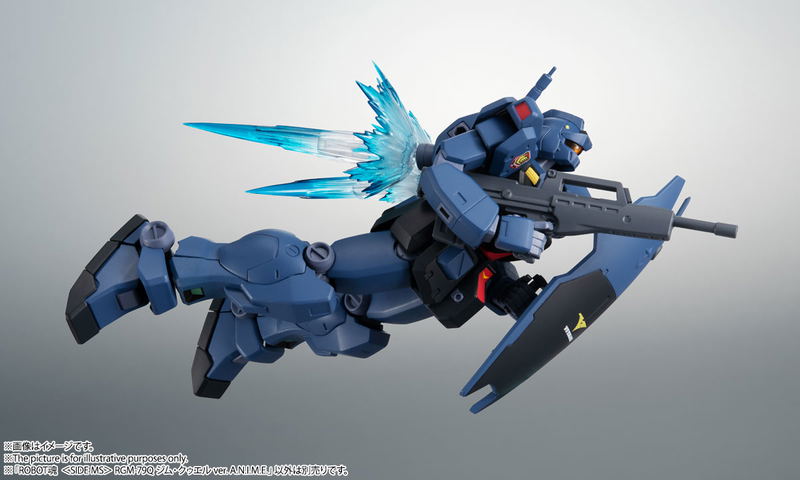 Robot Spirits Side MS Mobile Suit Gundam 0083 Stardust Memory: RGM-79Q GM Quel Ver. A.N.I.M.E. image 9