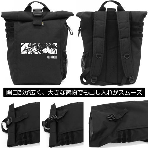 Date A Live IV - “Nightmare” Kurumi Tokizaki Roll Top Backpack image 2