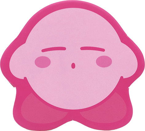 Kirby's Dream Land Kirby Muteki! Suteki! Closet Kirby Shaped Can Badge 3 Suyasuya image 1
