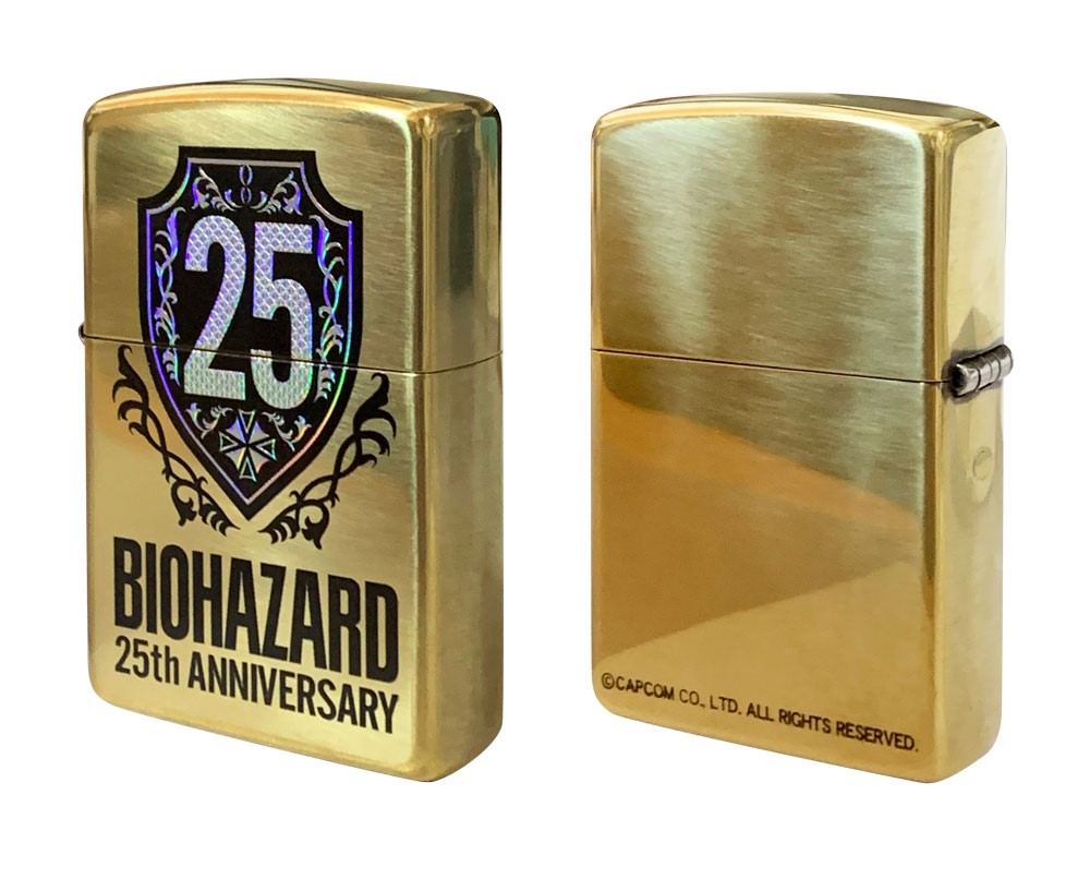 Resident Evil 25th Anniversary Zippo (No fuel or gas included)
