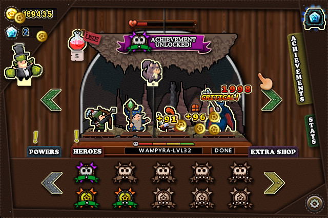 Tap Heroes <span class="ext" style="background-color: #2a475e; color: #FFFFFF;">STEAM</span> <span class="ext ext_digital">digital</span> image 5