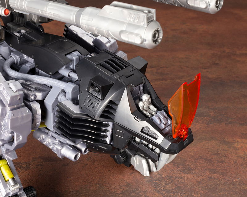 Zoids HMM 1/72 Scale Model Kit: RZ-007 Shield Liger DCS-J (Re-run) image 7