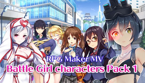 Anime Girls Pack, Characters