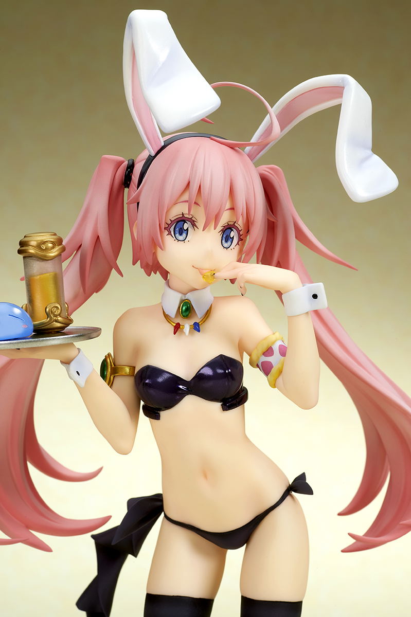 That Time I Got Reincarnated as a Slime 1/7 Scale Pre-Painted Figure: Milim Nava Bunny Girl Style image 3