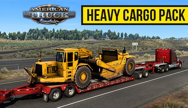American Truck Simulator: Heavy Cargo Pack (DLC) <span class="ext" style="background-color: #2a475e; color: #FFFFFF;">STEAM</span> <span class="ext" style="background-color: #B0000F; color: #FFFFFF;">DLC</span> <span class="ext ext_digital">digital</span> image 1