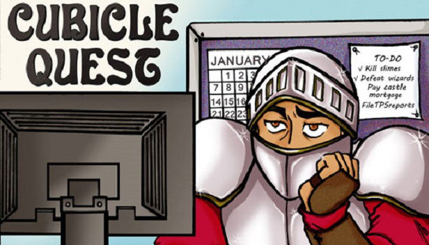 Cubicle Quest <span class="ext" style="background-color: #2a475e; color: #FFFFFF;">STEAM</span> <span class="ext ext_digital">digital</span> image 1