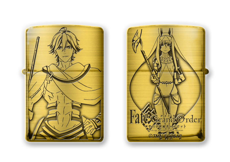 Fate/Grand Order -Divine Realm of the Round Table: Camelot Zippo Case D Ozymandias & Nitocris (No fuel or gas included) image 1