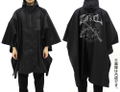 Four Rhythm Beyond Ao - Evil God Rain Poncho Black thumbnail 4