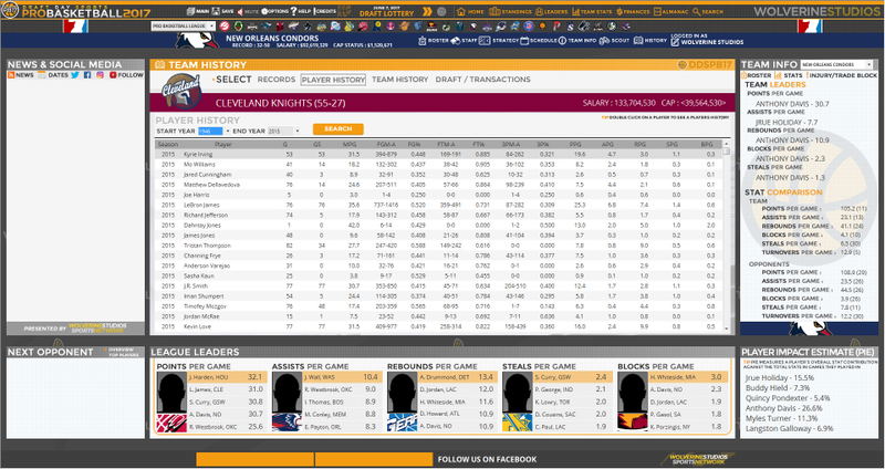 Draft Day Sports: Pro Basketball 2017 <span class="ext" style="background-color: #2a475e; color: #FFFFFF;">STEAM</span> <span class="ext ext_digital">digital</span> image 8