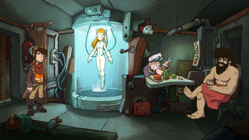 Goodbye Deponia (Premium Edition) <span class="ext" style="background-color: #2a475e; color: #FFFFFF;">STEAM</span> <span class="ext ext_digital">digital</span> image 2