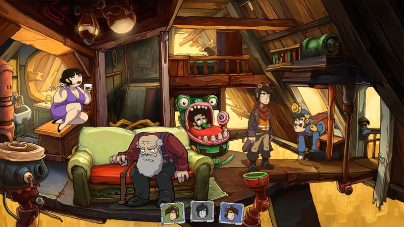 Goodbye Deponia (Premium Edition) <span class="ext" style="background-color: #2a475e; color: #FFFFFF;">STEAM</span> <span class="ext ext_digital">digital</span> image 5