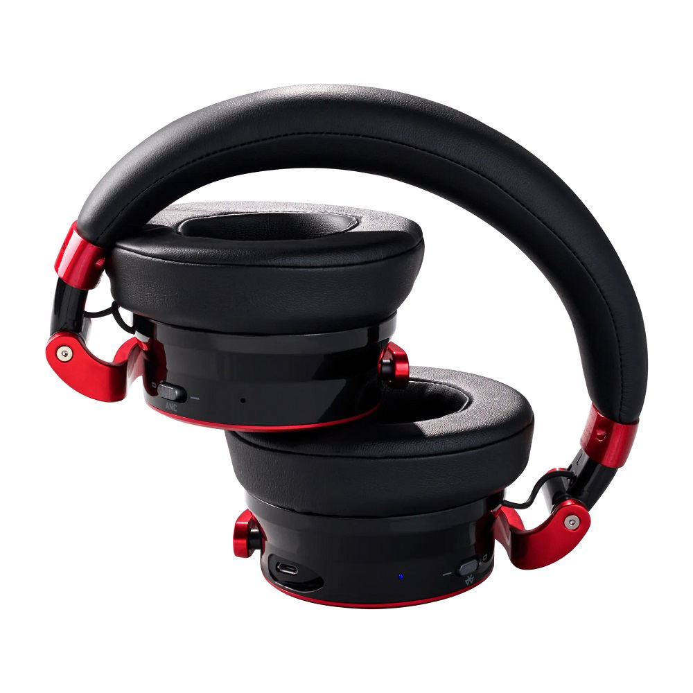 OV-1-B-Connect-Edition Bluetooth Headphones (Red/Black) 対応