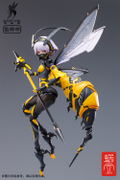 Wasp Girl 1/12 Scale Pre-Painted Action Figure: BEE-03W WASP GIRL Bun-chan thumbnail 3