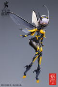 Wasp Girl 1/12 Scale Pre-Painted Action Figure: BEE-03W WASP GIRL Bun-chan thumbnail 7