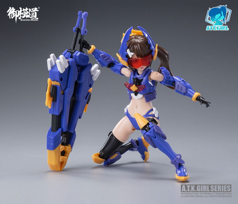 A.T.K.Girl 1/12 Scale Plastic Model Kit: Titans image 5